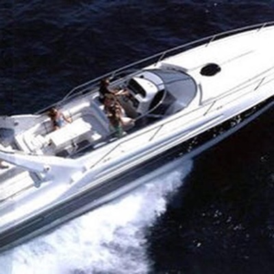 NYc motorboat Yacht 6 star overhead